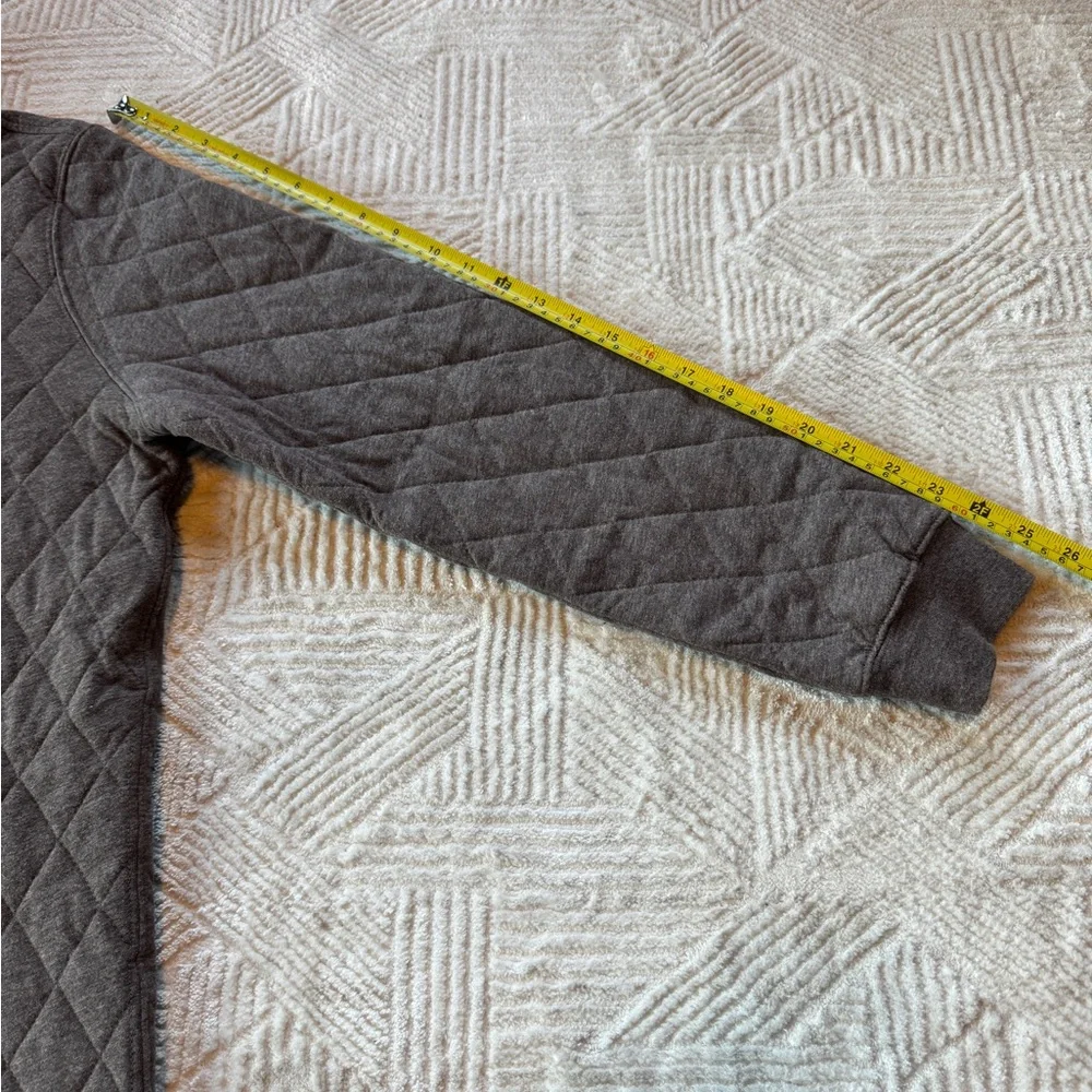 Southern Marsh Brown Quilted Sweatshirt - Picture 13 of 14